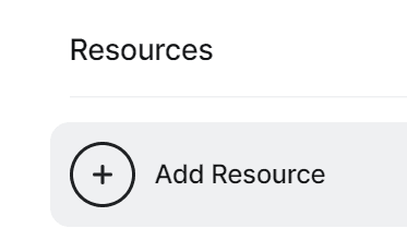Add a new resource