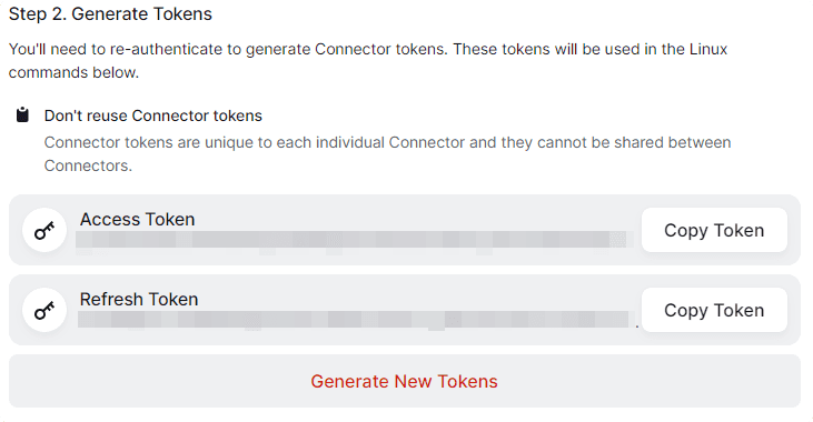 Generating tokens