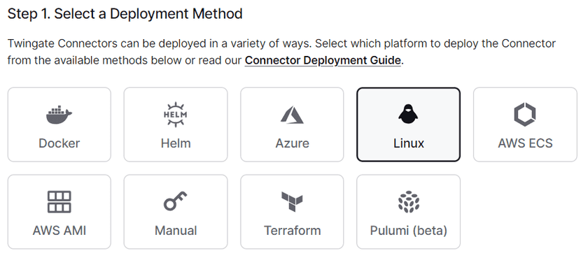 Linux Deployment Method